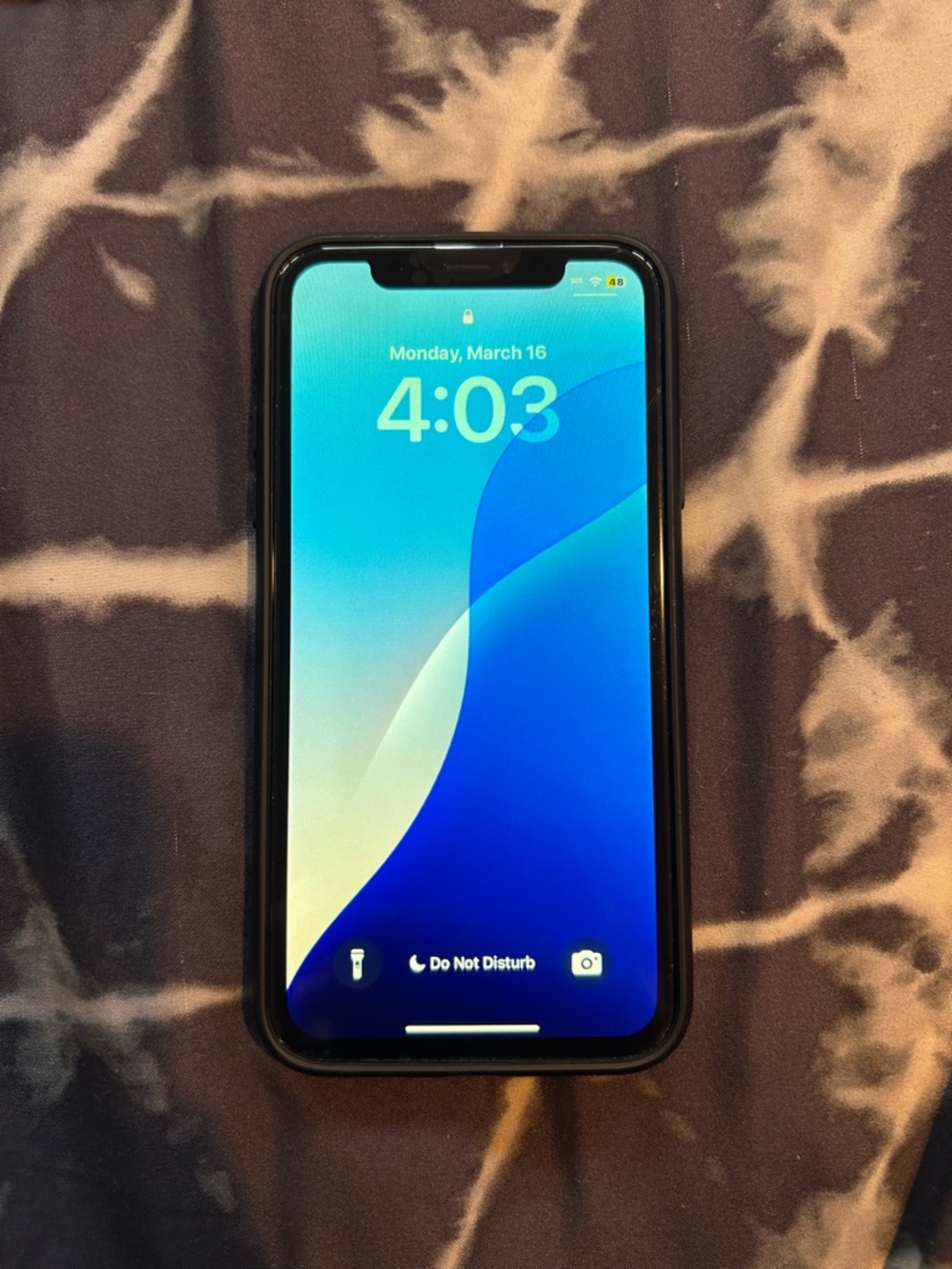 Black iPhone XR